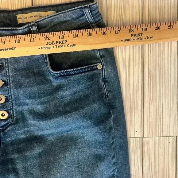 Anthropologie Pilcro and the Letterpress High-Rise Skinny bootcut - Picture 6 of 7